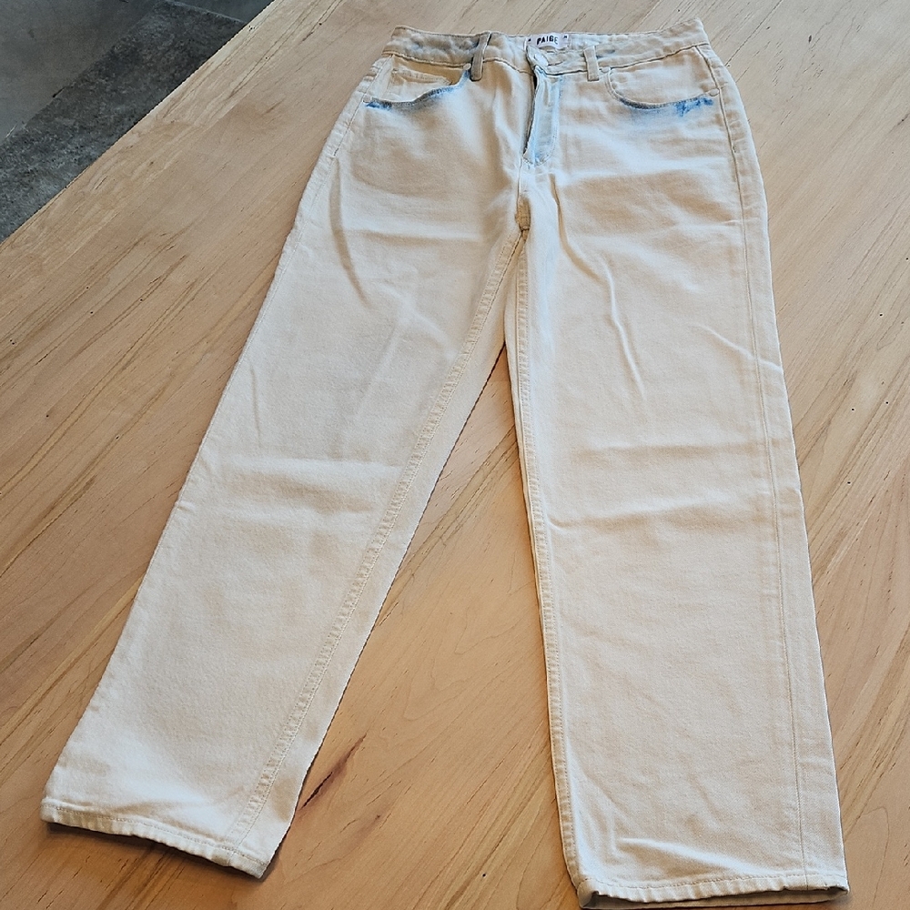 Paige Designer Bleached look Jeans